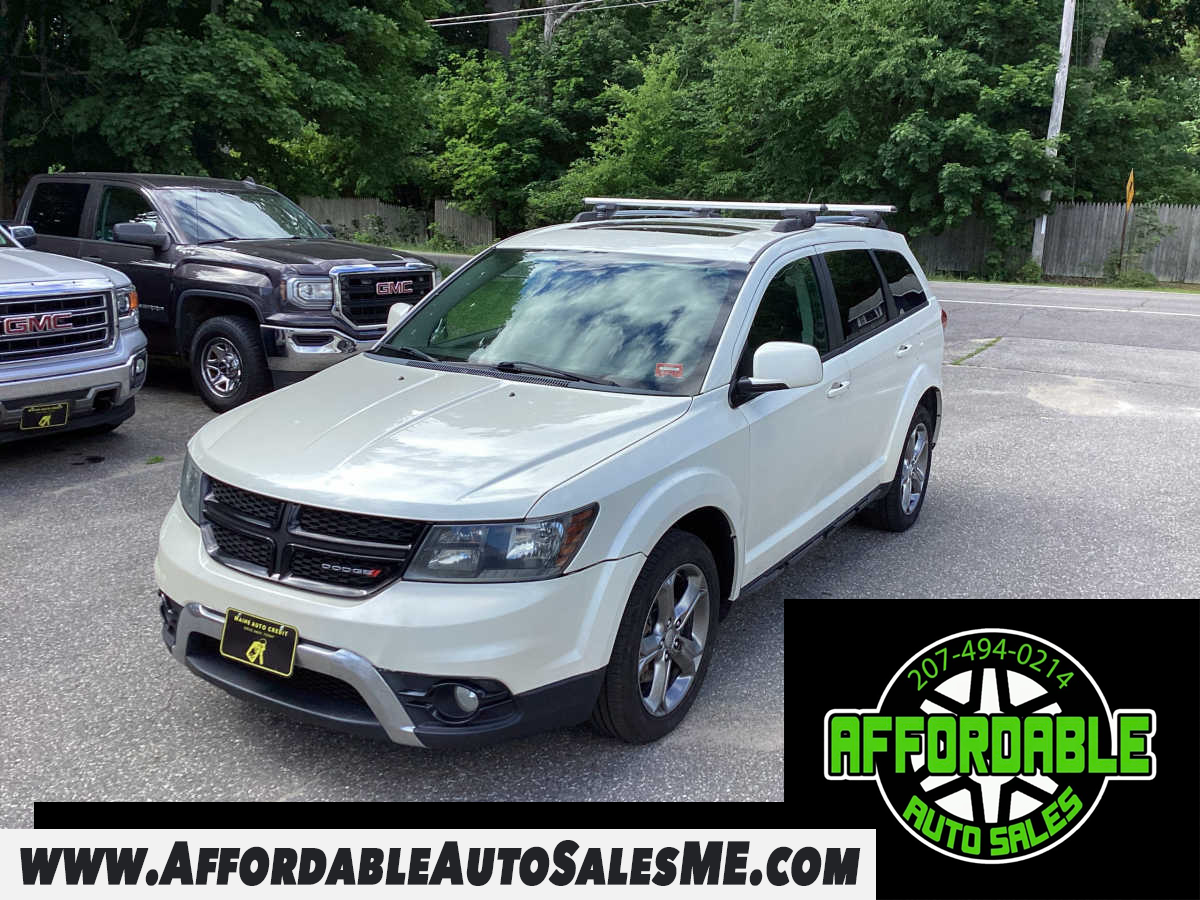 White 2016 Dodge Journey SUV / Crossover All-Wheel Drive 6-Speed Automatic