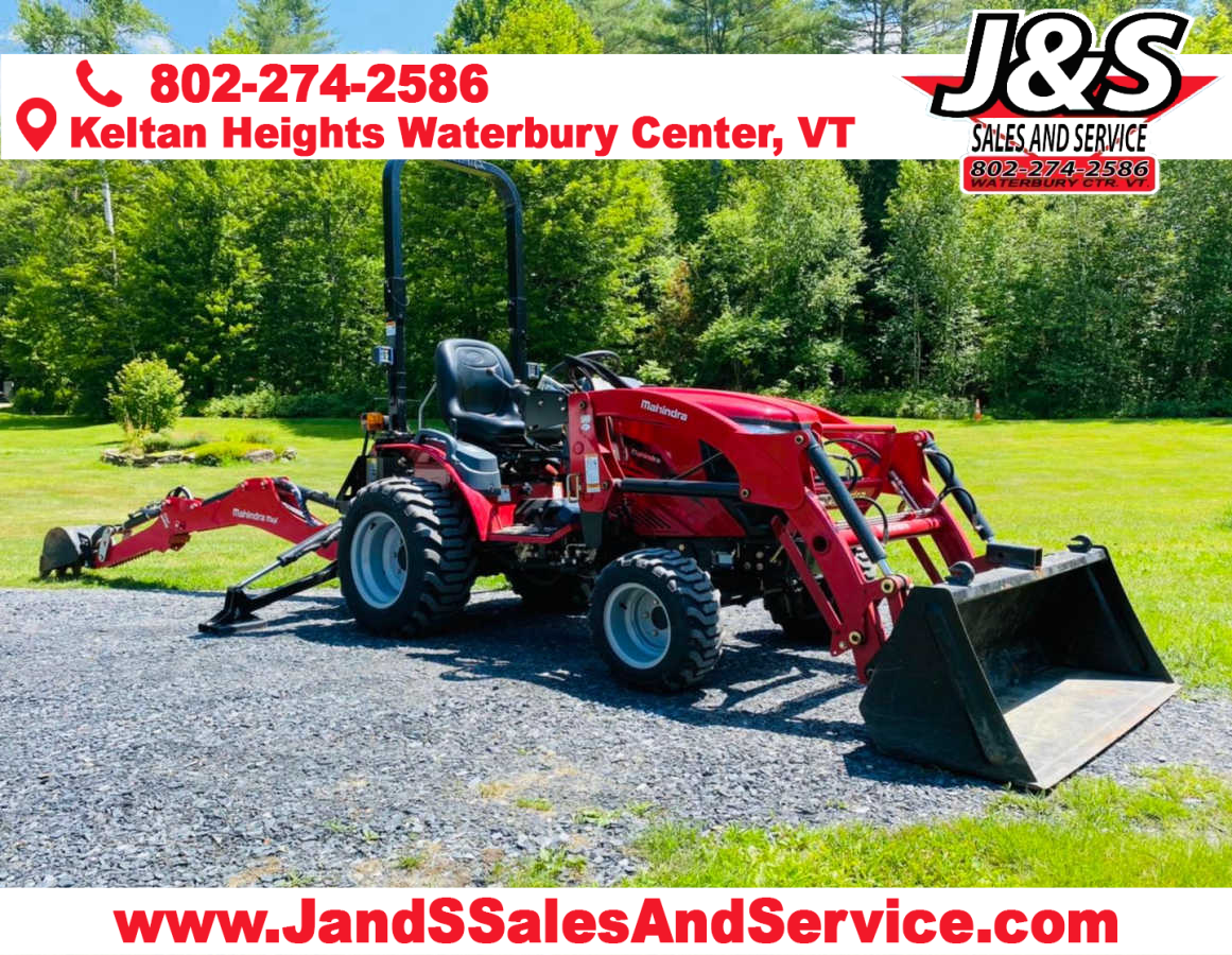 J & S Sales and Service Used Equipment in Waterbury Center VT