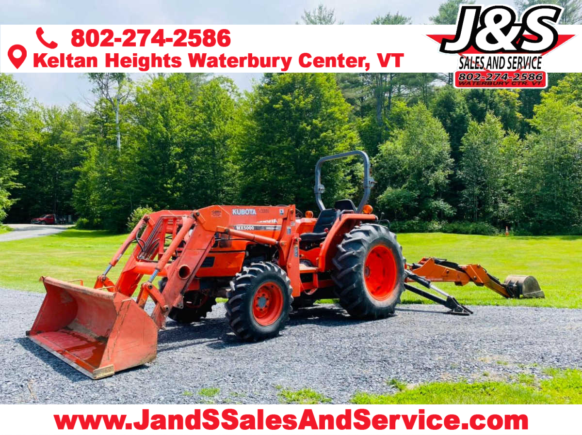 J & S Sales and Service Used Equipment in Waterbury Center VT