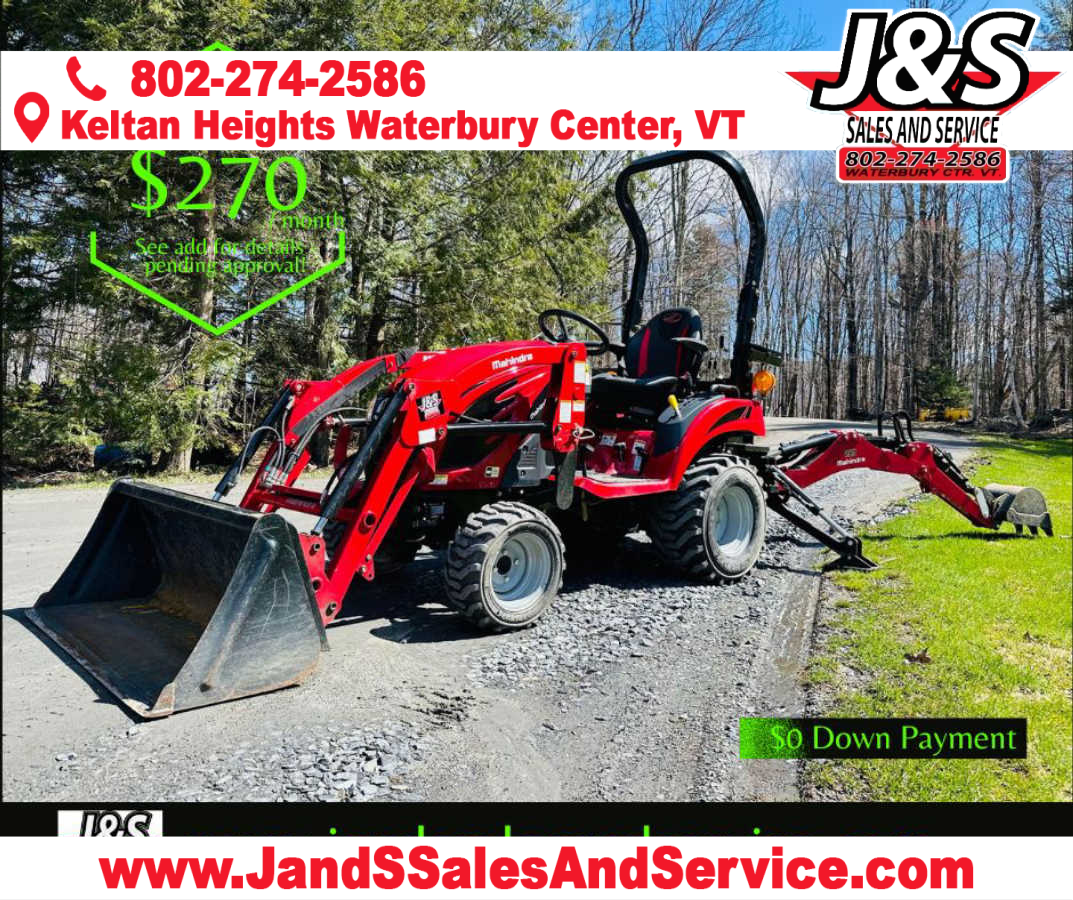 2020 Mahindra eMax20s in Waterbury Center, VT J & S Sales, Service and Rentals