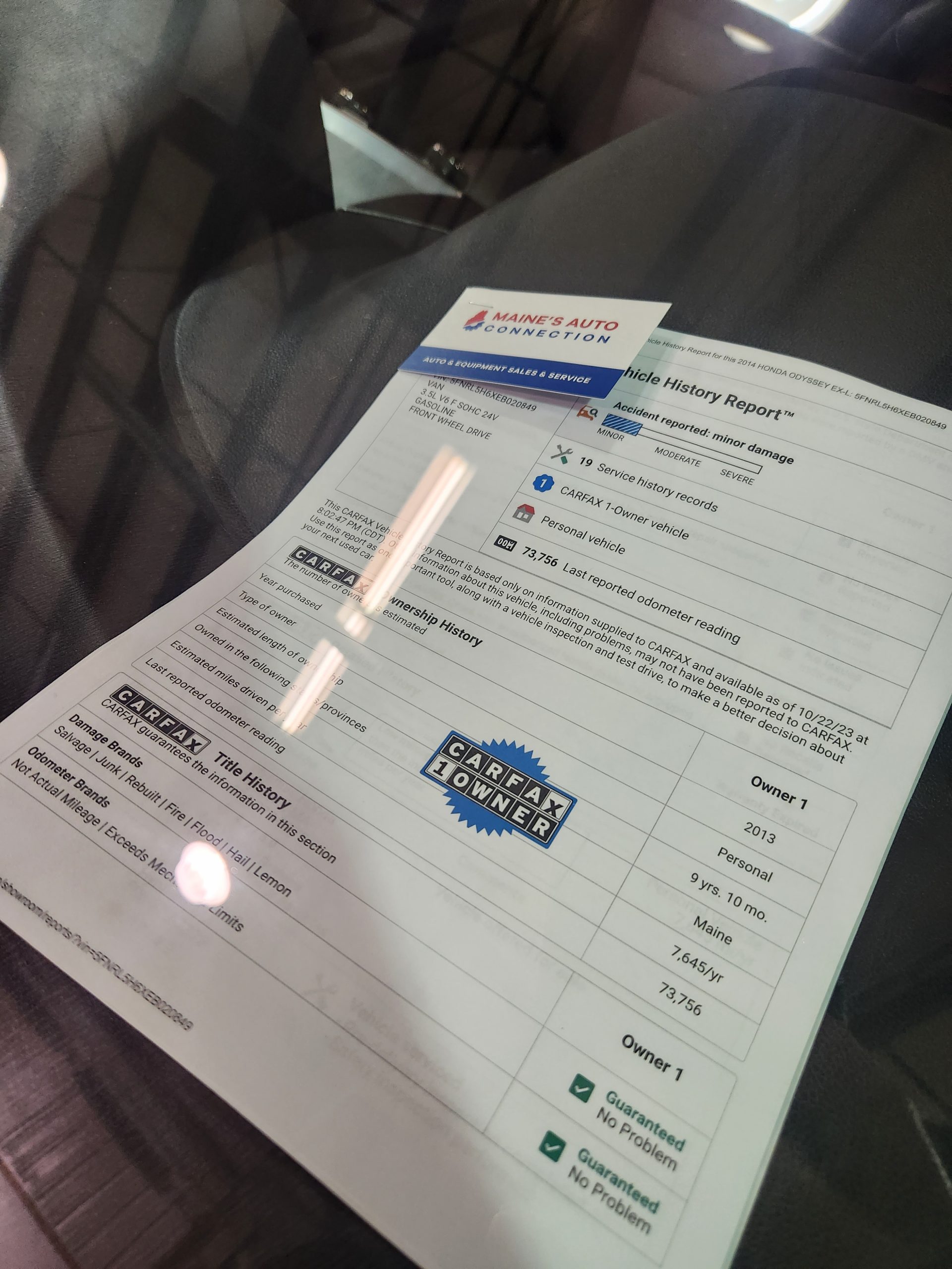 2014 Honda Odyssey Windham ME Maine Auto Mall