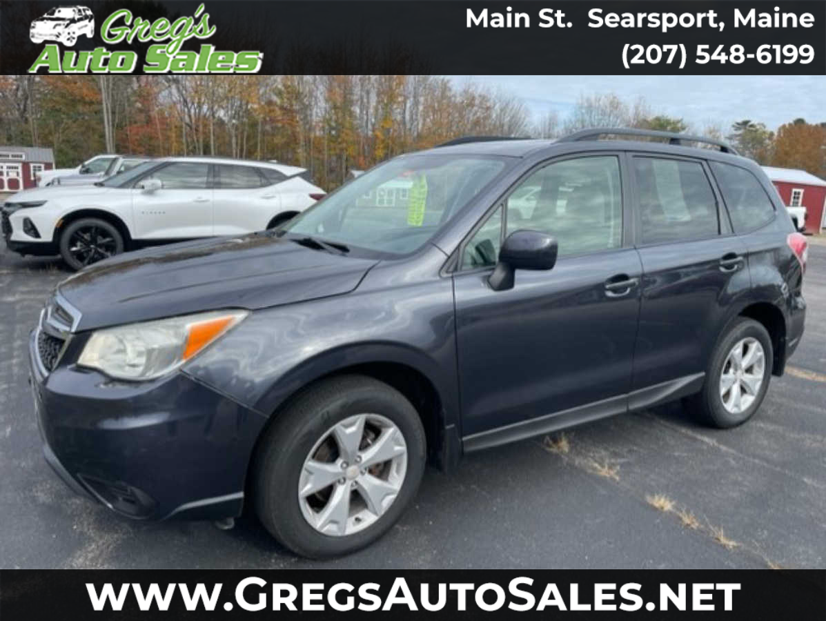 2015 Subaru Forester 2.5i Premium in Searsport, ME Greg's Auto Sales