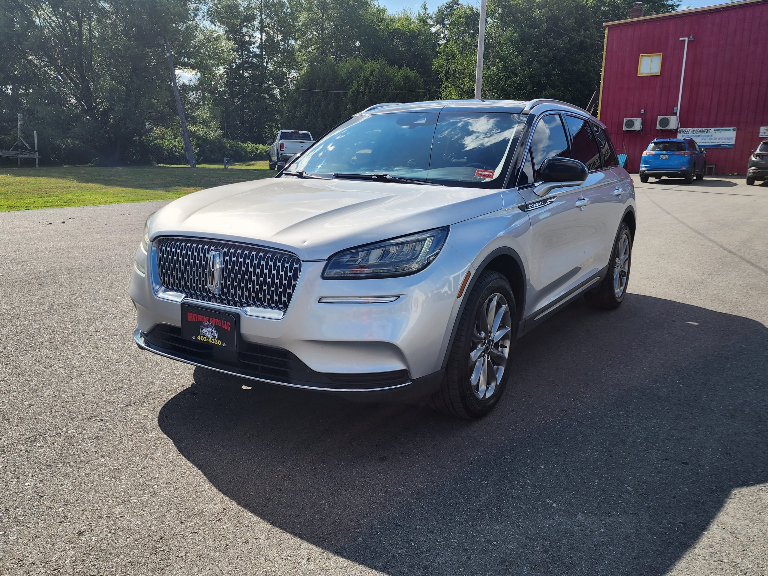 Silver 2020 Lincoln Corsair SUV / Crossover All-Wheel Drive 8-Speed Automatic