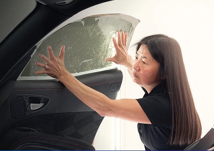 Window tint installation technician at Auto City of Maine